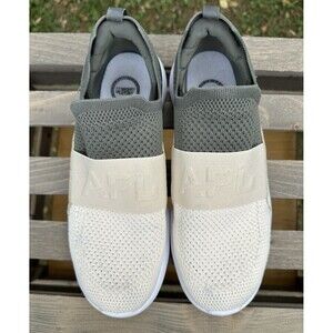 Athletic Propulsion Labs APL TechLoom Bliss Olive Green Cream Shoes /Womens 8.5